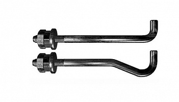 Фундаментный болт - изогнутый